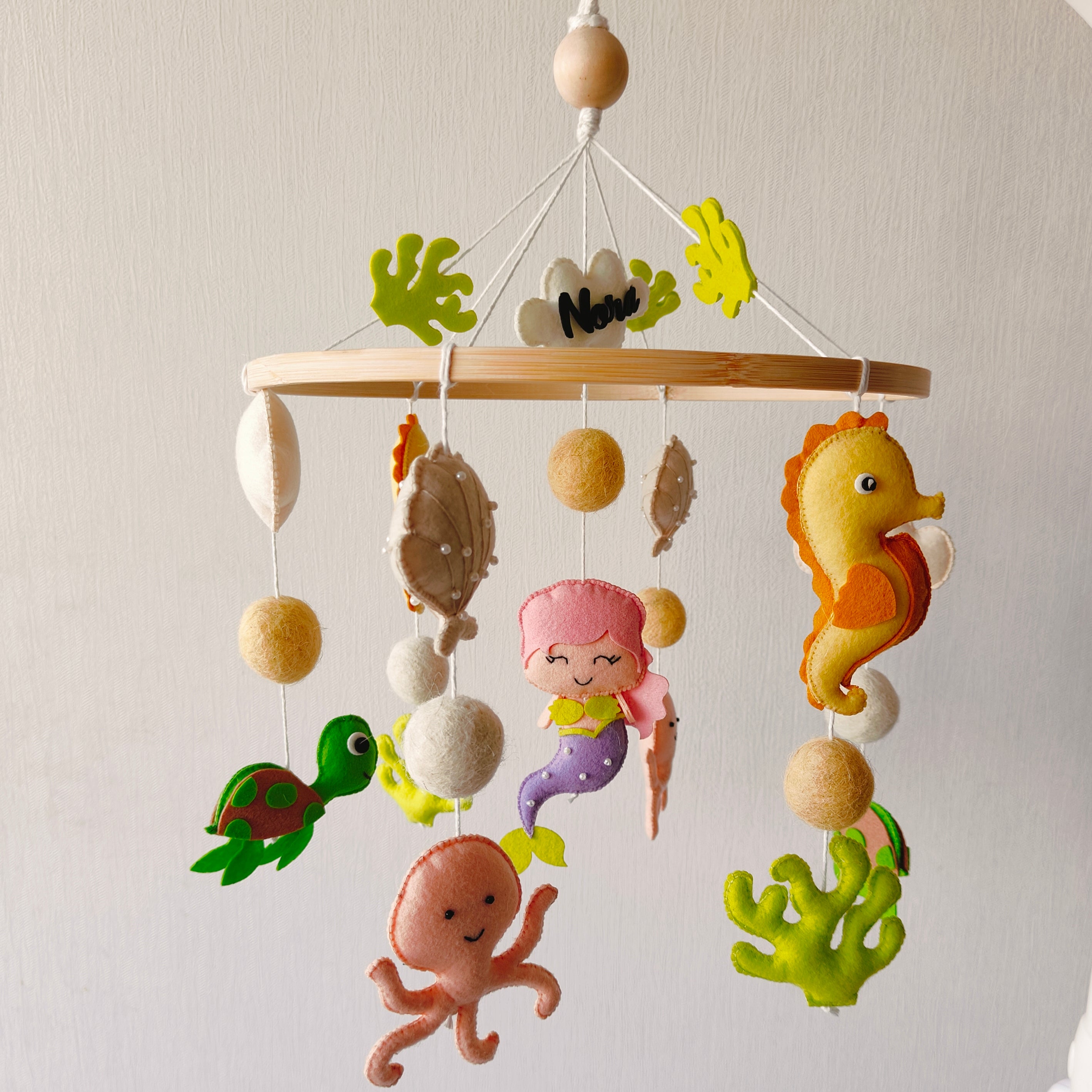 Cot / Crib Mobile - Mystical Ocean Friends