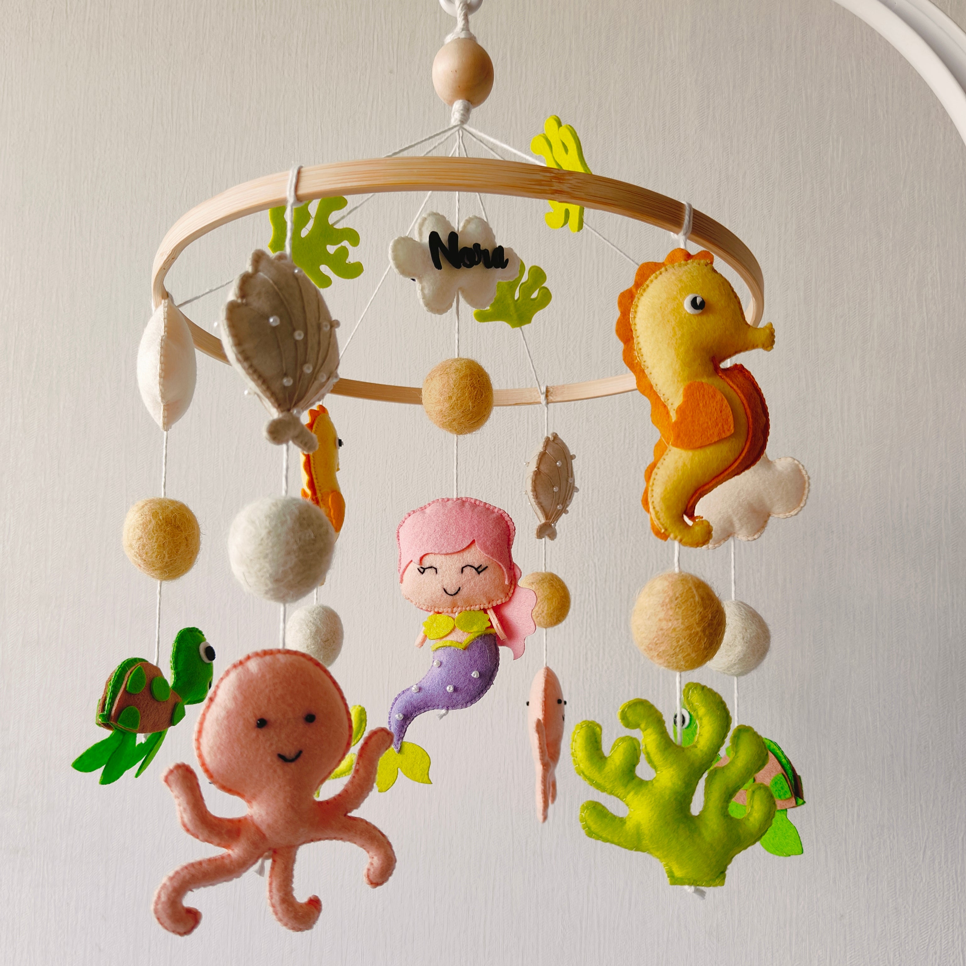 Cot / Crib Mobile - Mystical Ocean Friends