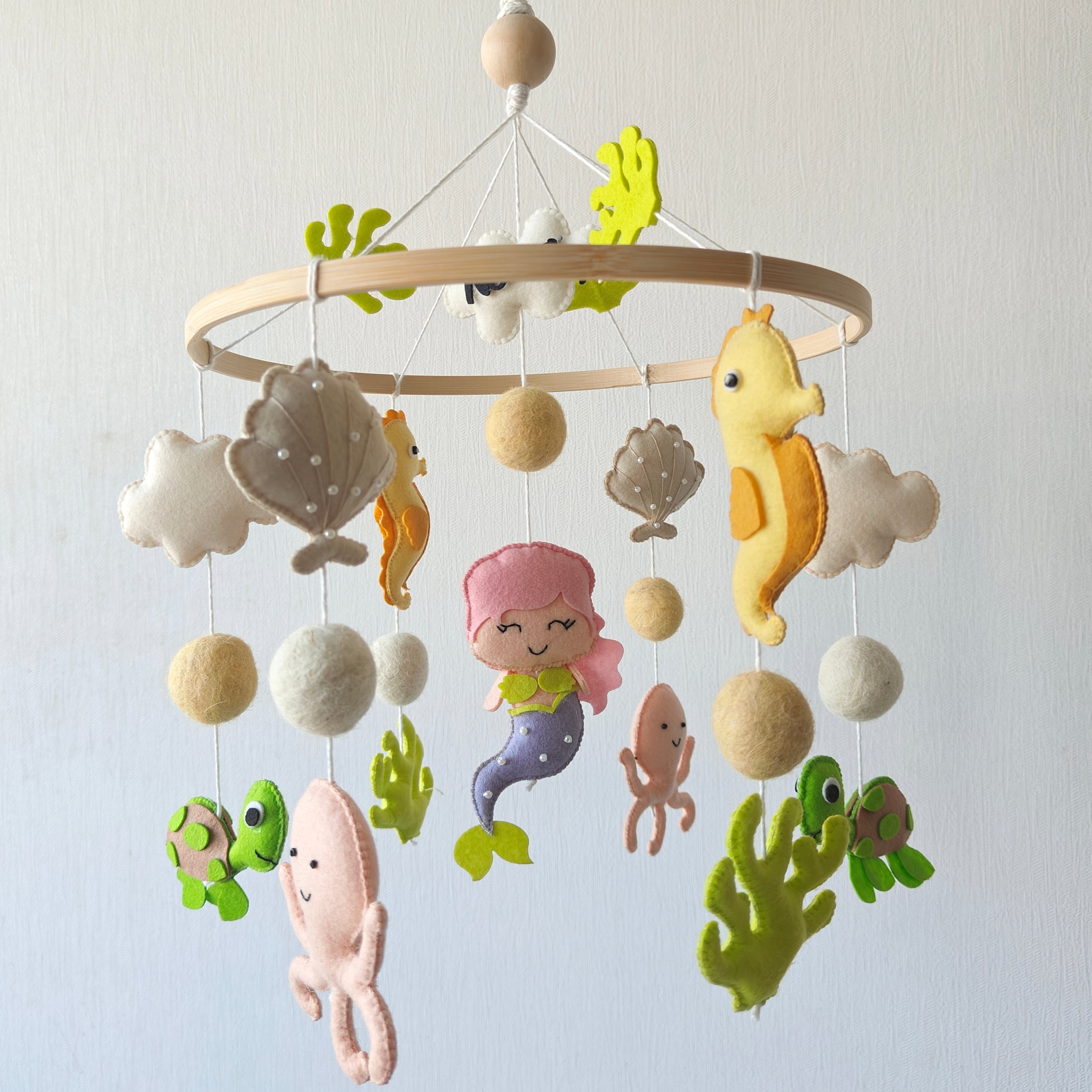 Cot / Crib Mobile - Mystical Ocean Friends