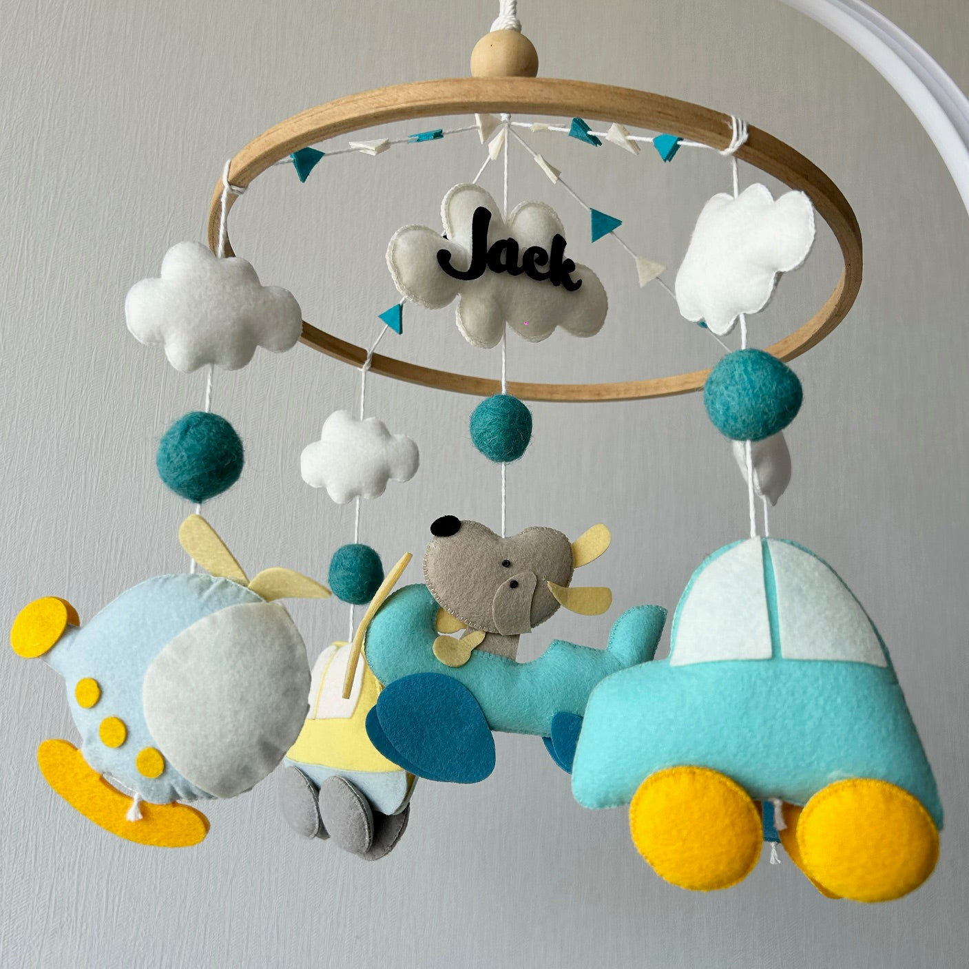 Cot / Crib Mobile - Personalised