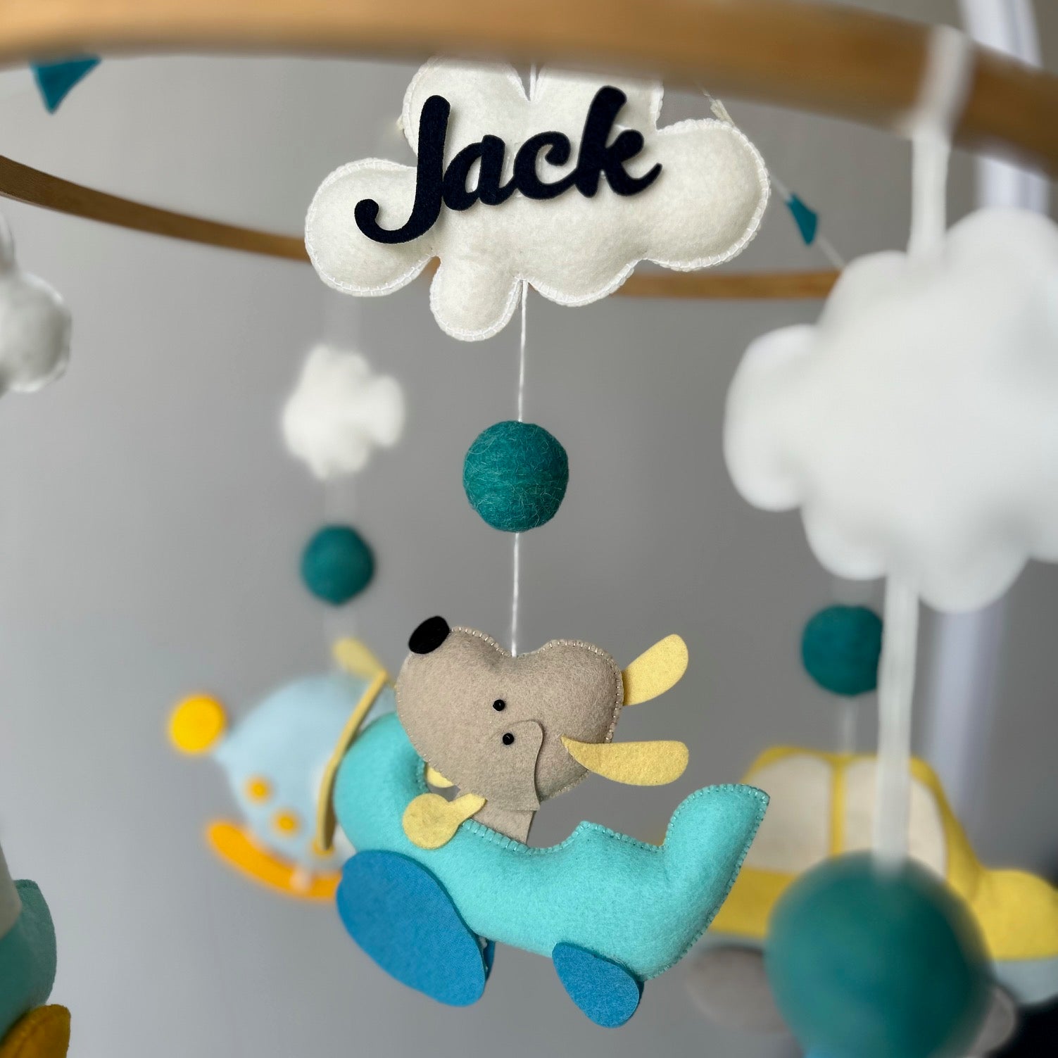 Cot / Crib Mobile - Personalised
