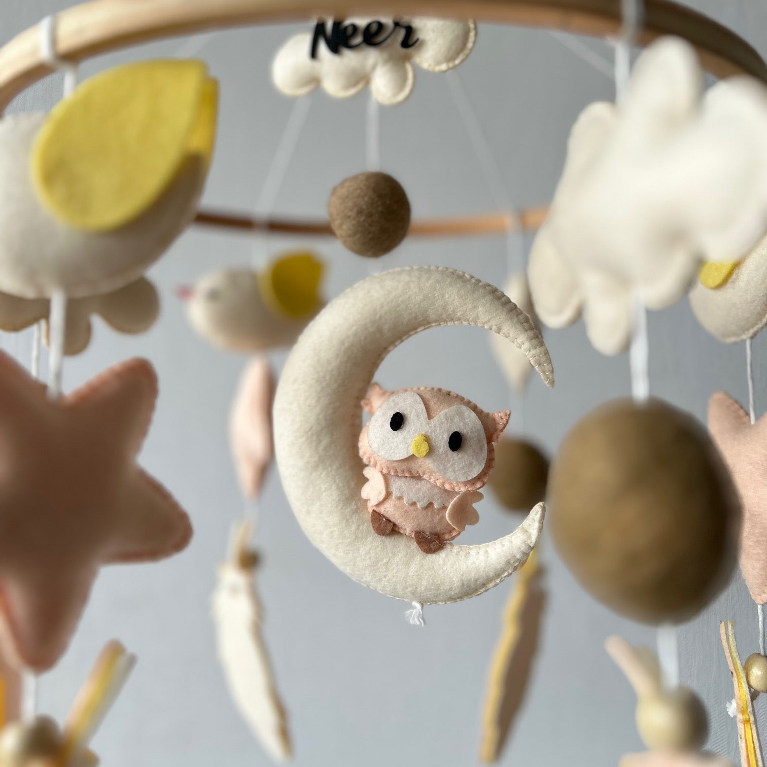 Cot / Crib Mobile - Personalised