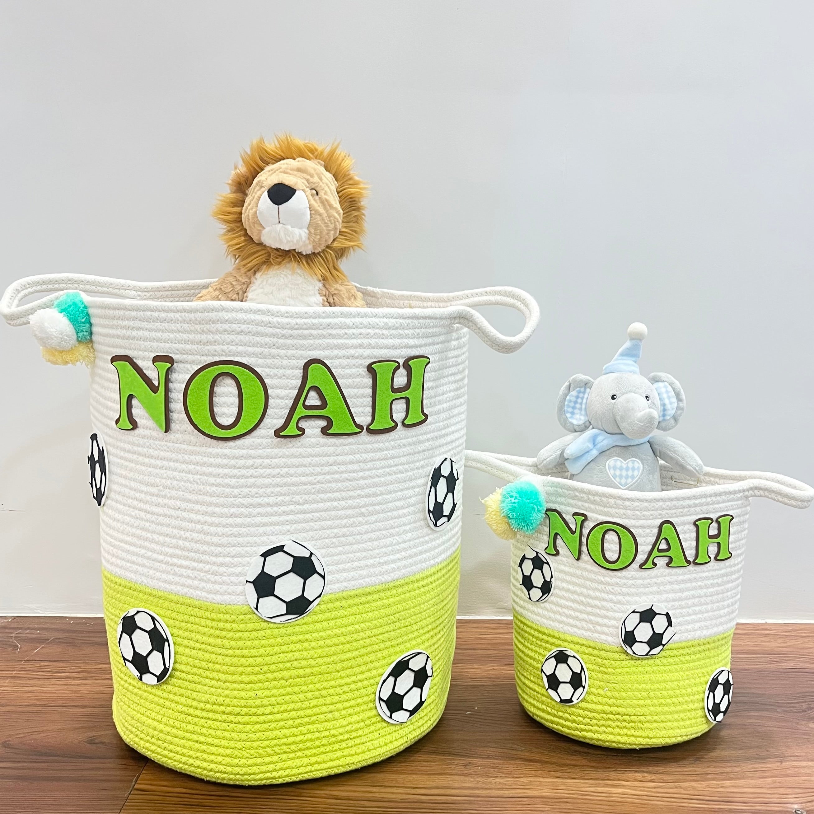 Jute Cotton Storage Basket