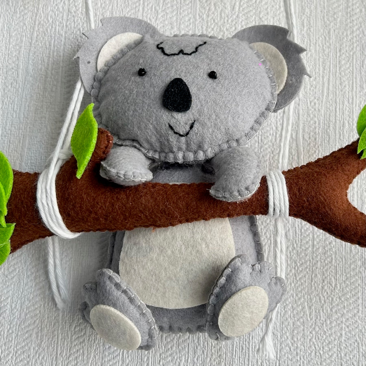 Koala's Cling Name Hanging