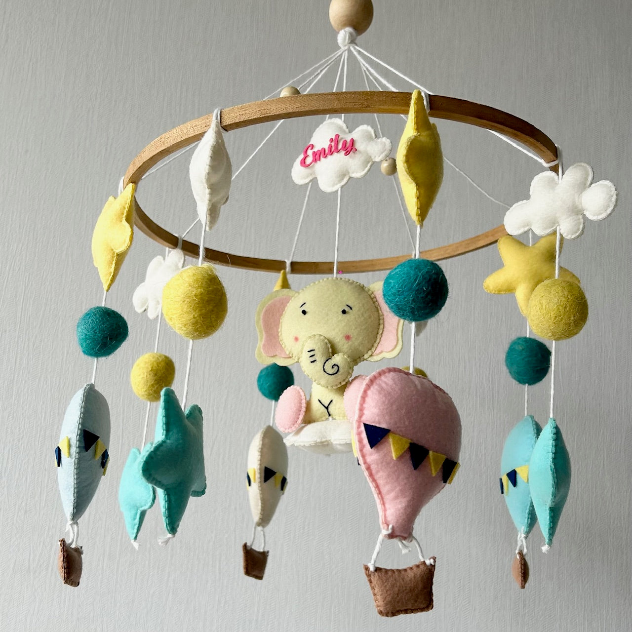 Cot / Crib Mobile - Personalised