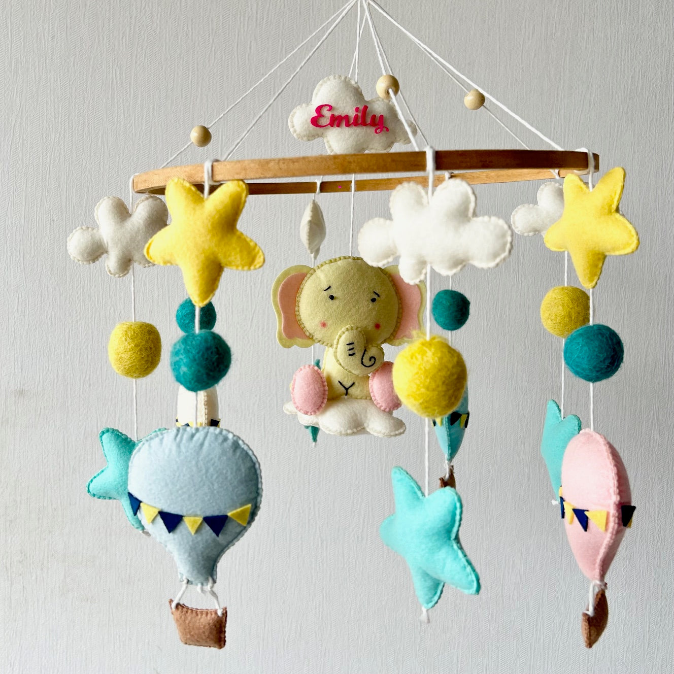 Cot / Crib Mobile - Personalised
