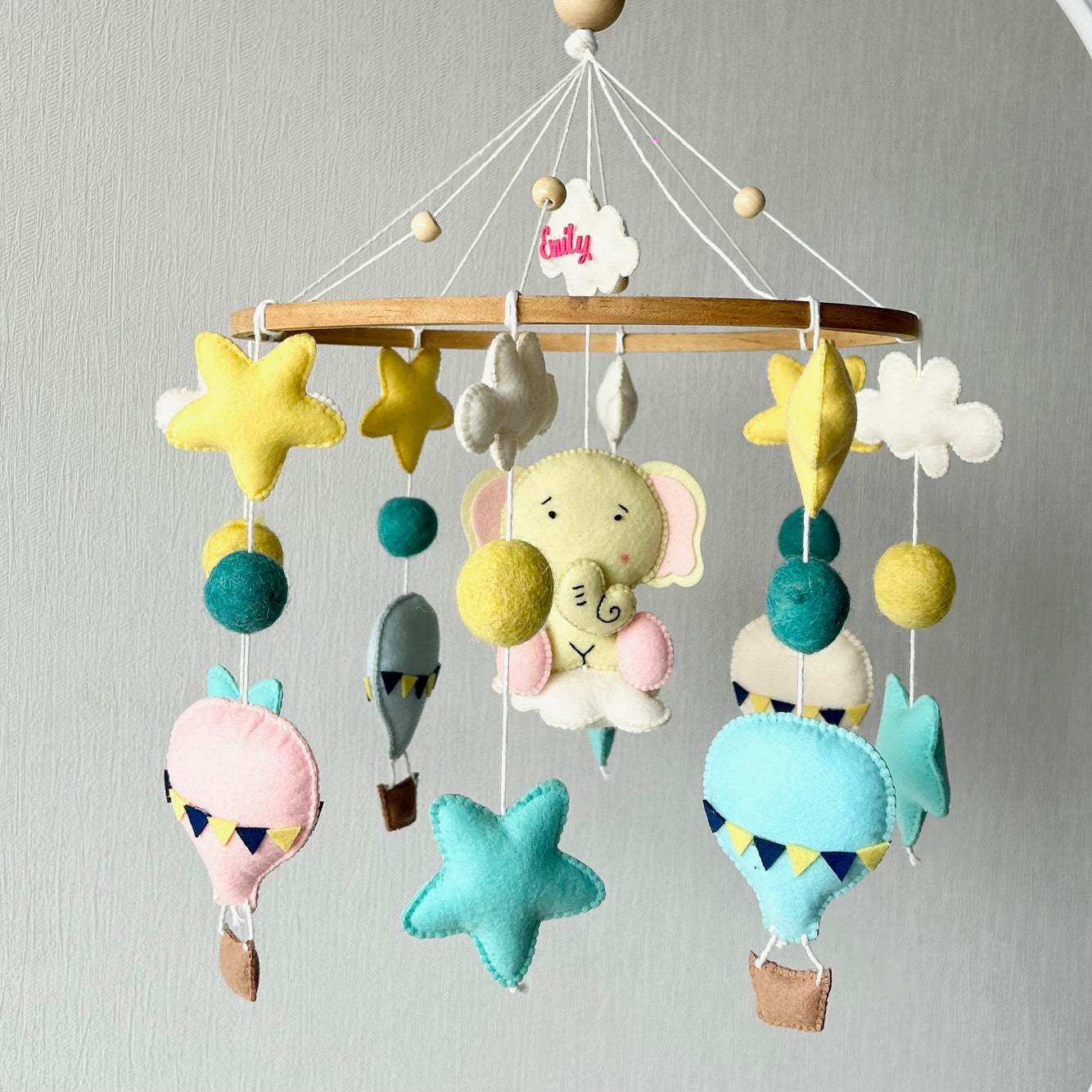 Cot / Crib Mobile - Personalised