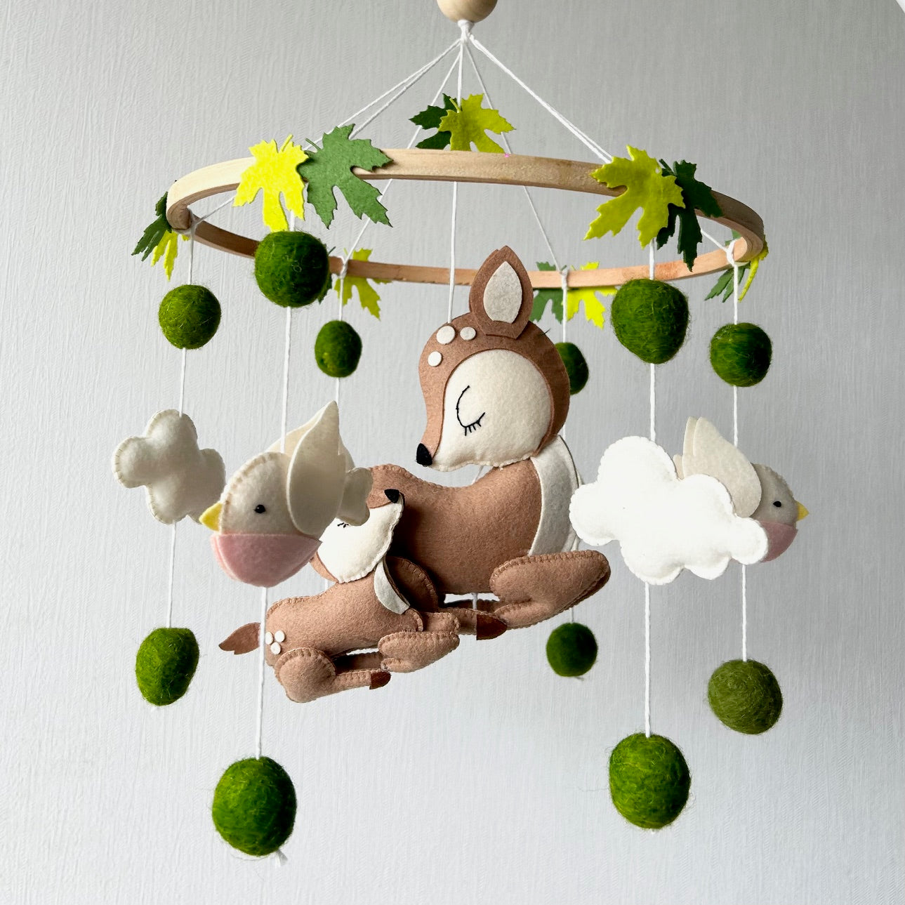 Cot / Crib Mobile - Mommy's Little Fawn