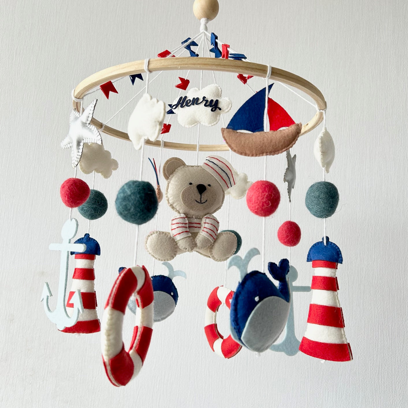 Cot / Crib Mobile - Personalised
