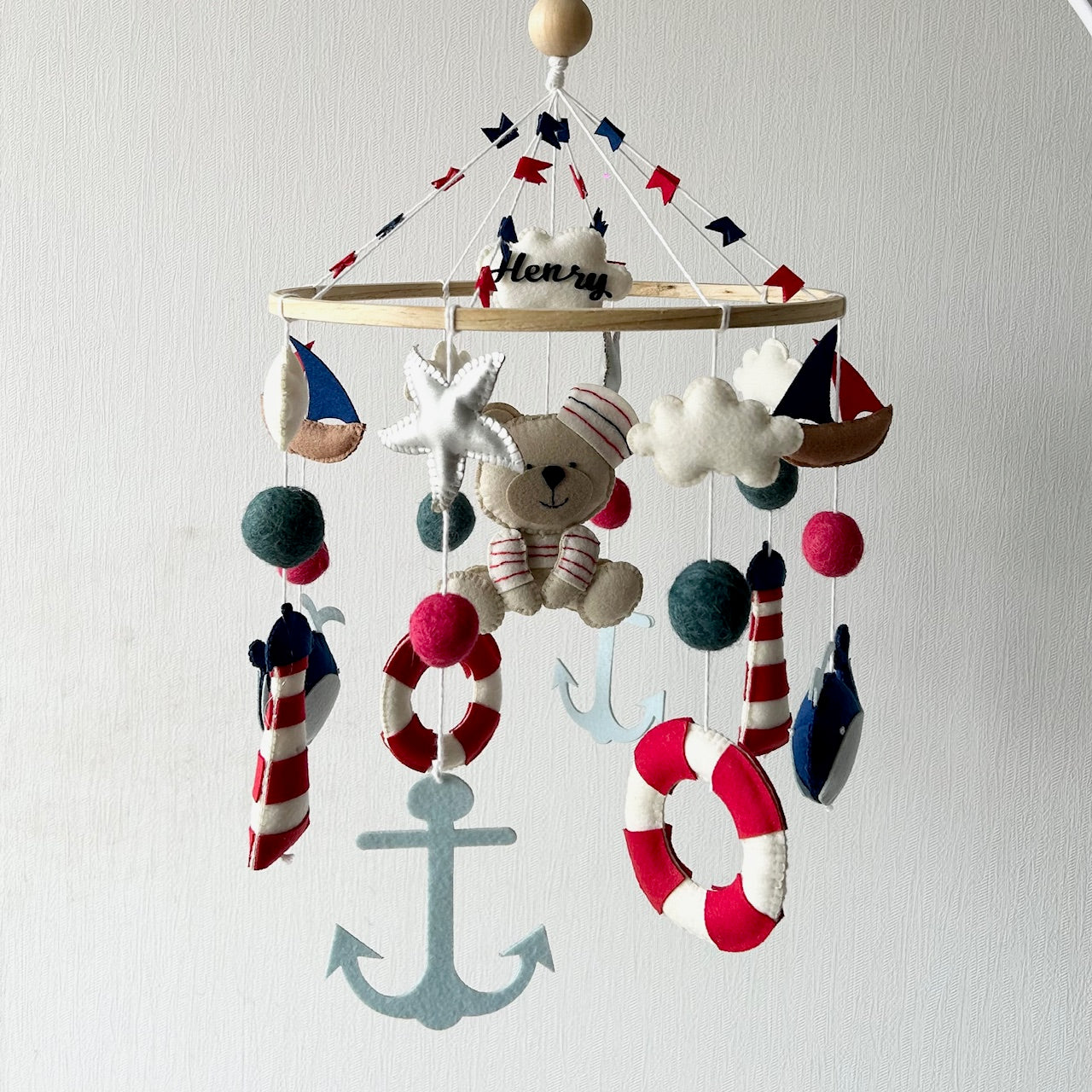 Cot / Crib Mobile - Personalised