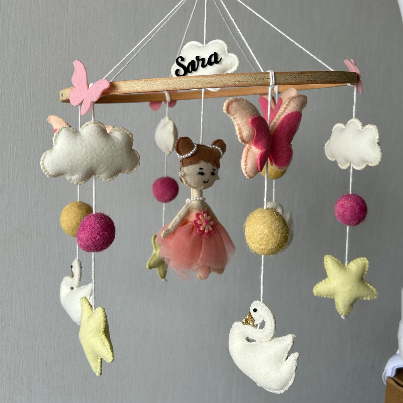 Cot / Crib Mobile - Personalised
