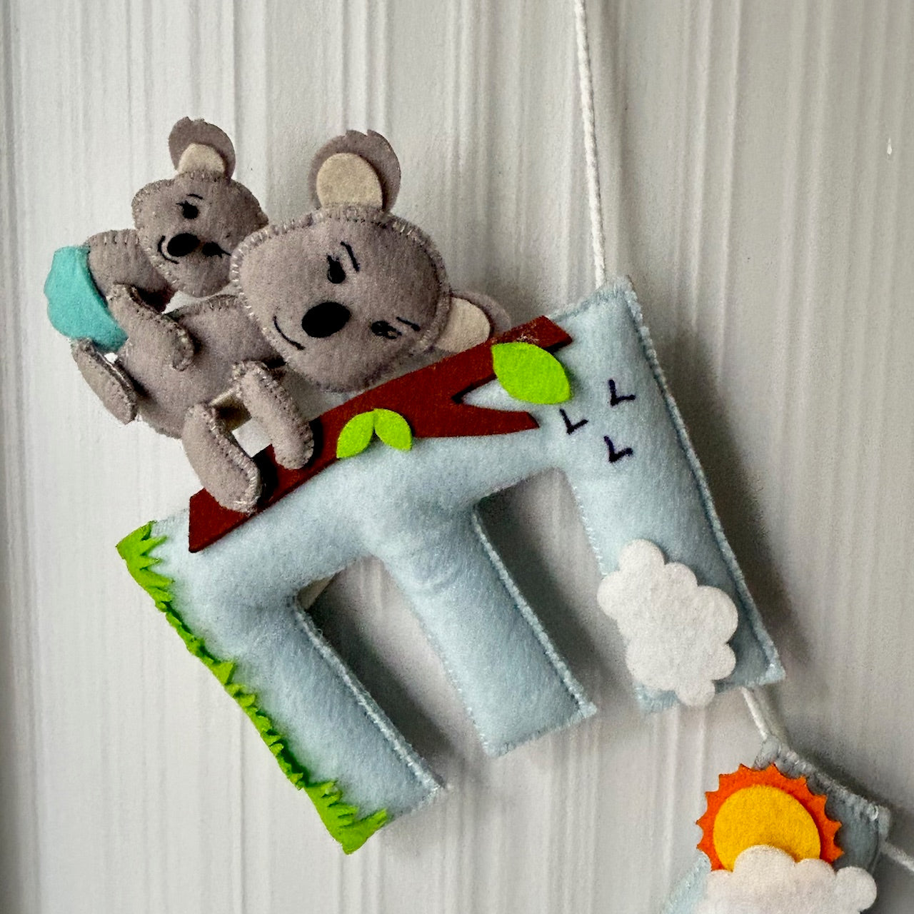 Cuddly Koala Name Bunting/Garland