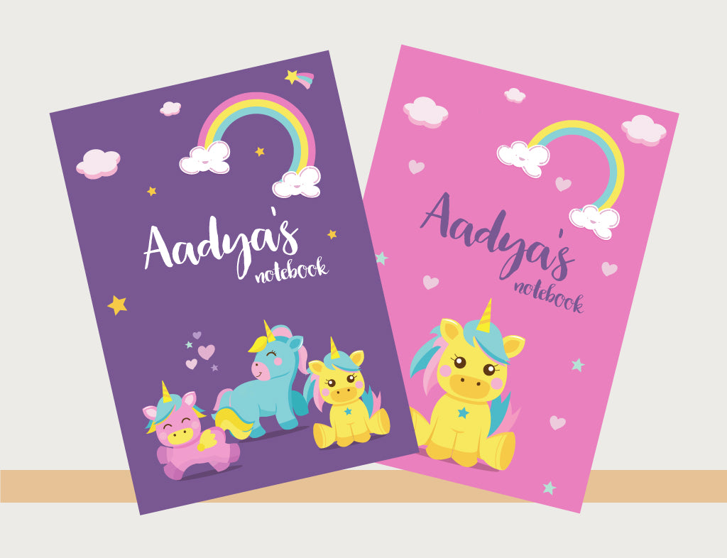 Personalised Notebooks - Set of 2