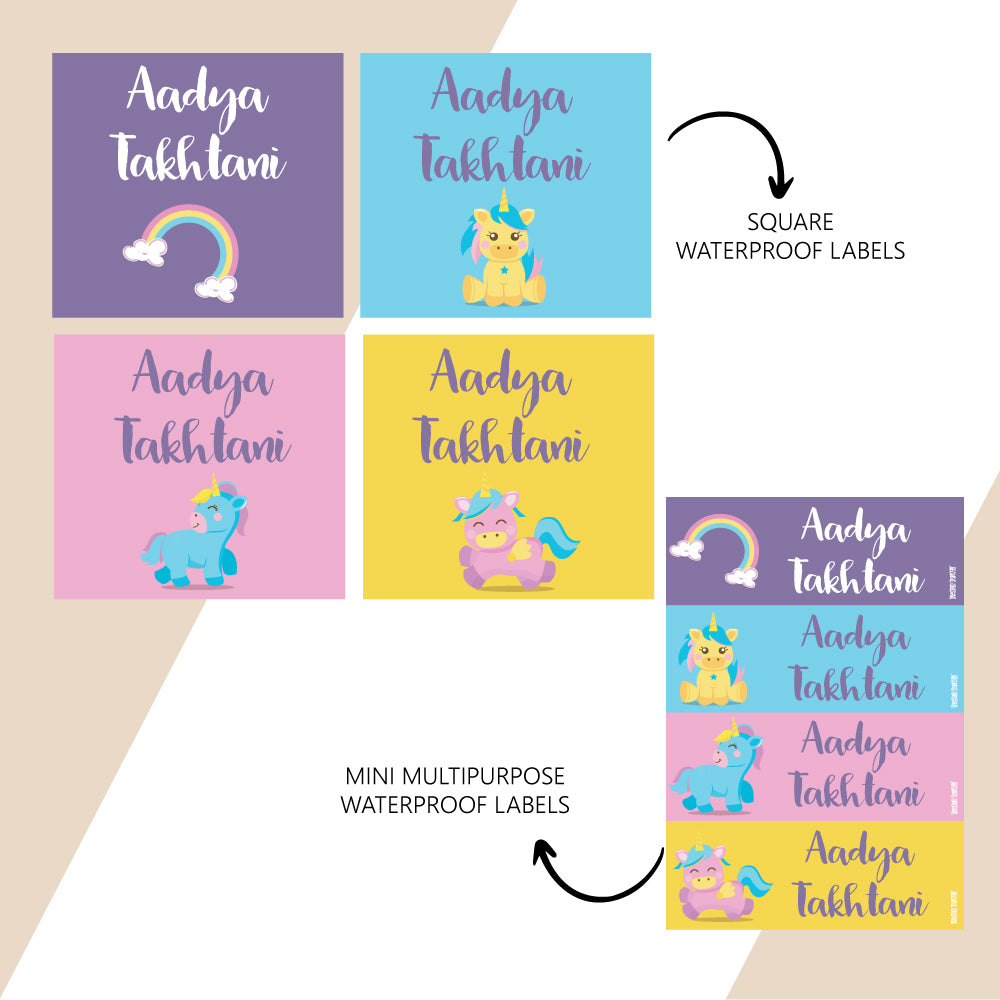 Waterproof Name Stickers