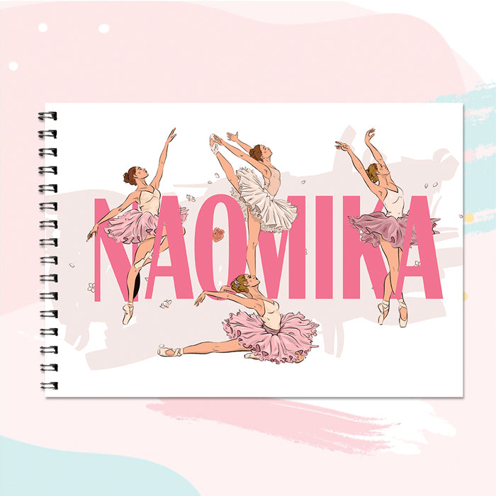 Ballerina Personalised Art Book