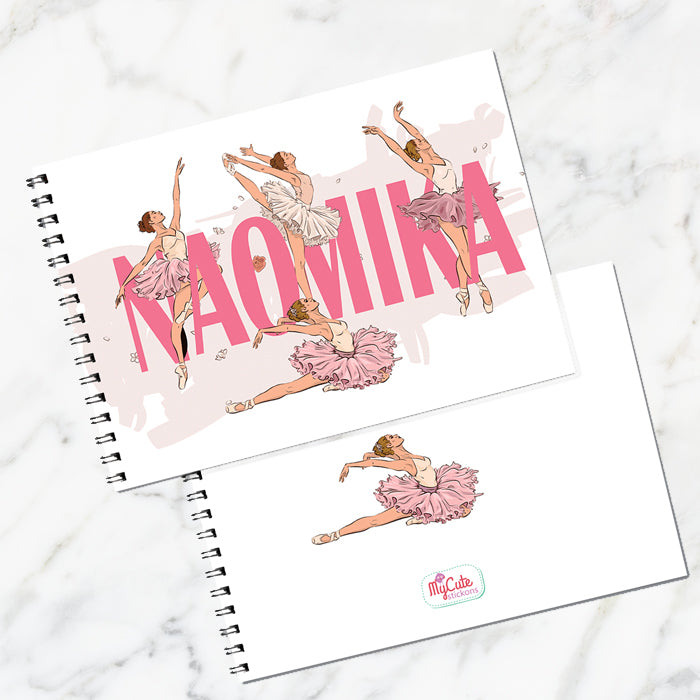 Ballerina Personalised Art Book