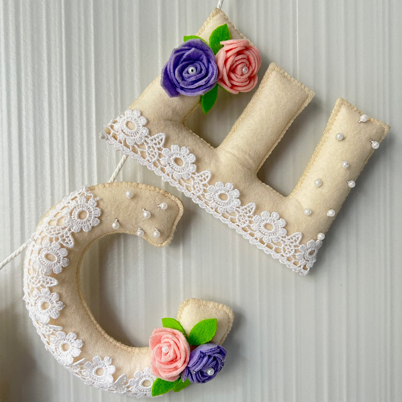 Babble Wrap Ballerina Name Bunting/Garland