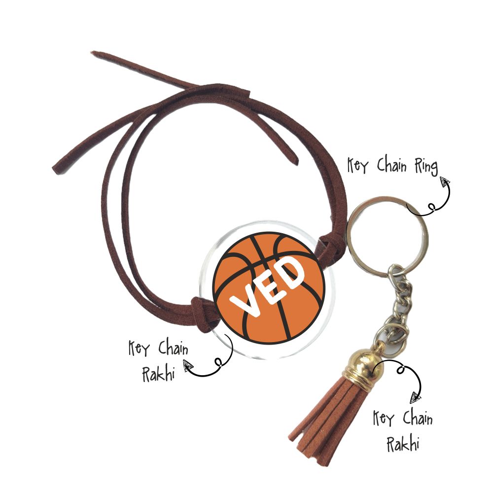 Personalised Key Chain Rakhi