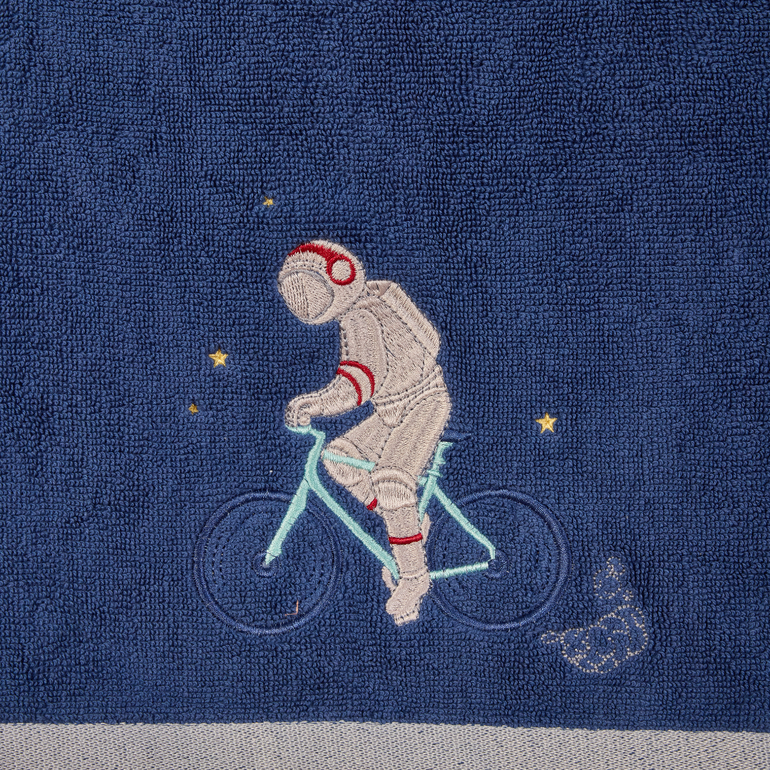 To The Moon And Back Bath Towel