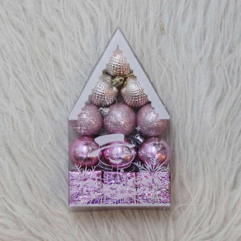 Bauble Kit- Lavender Pink (12 pcs)