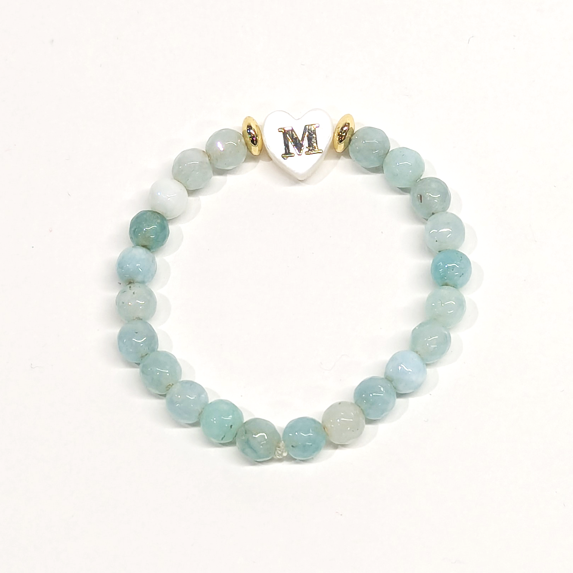 Personalised Beaded Rakhi Bracelet with Initial