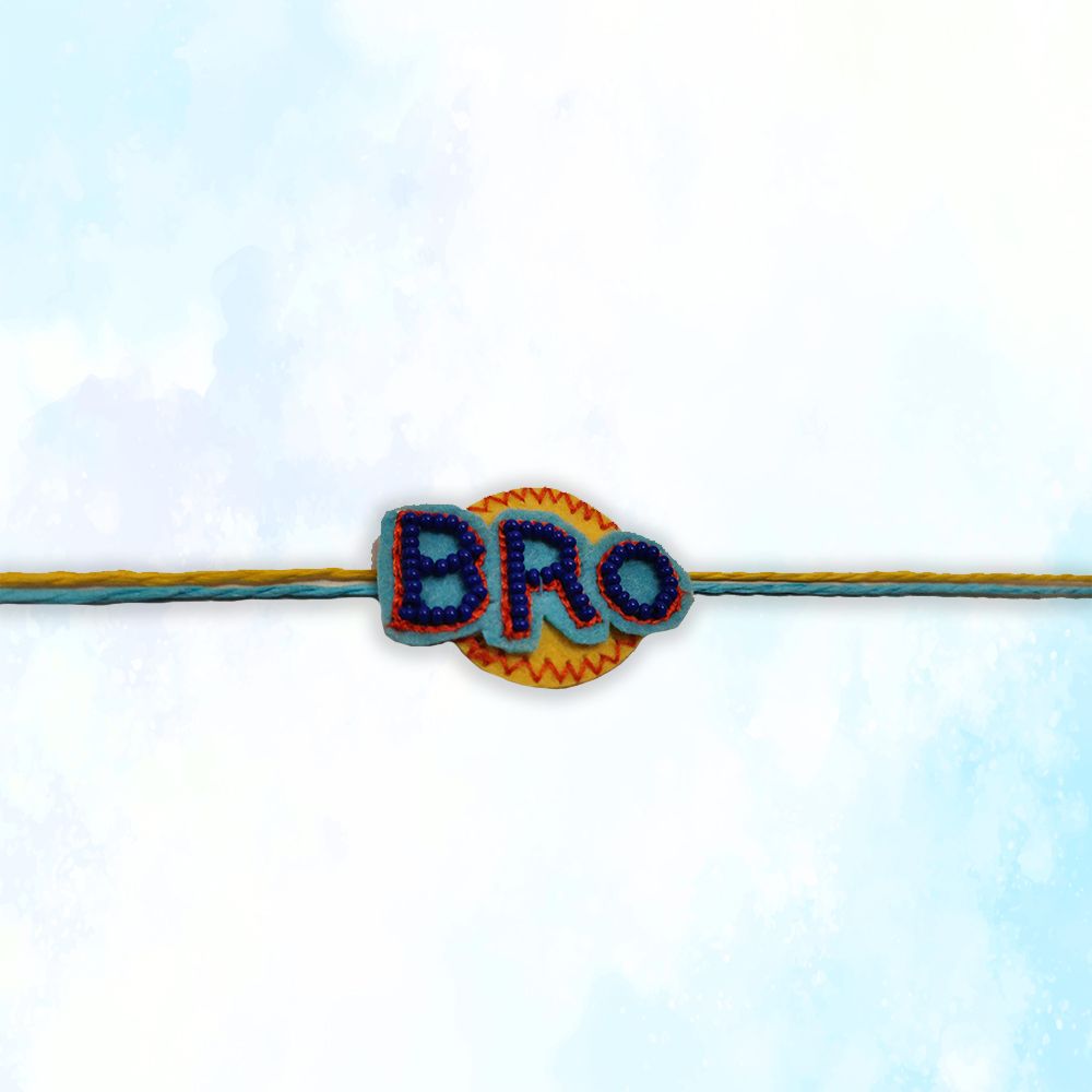 Beaded BRO Rakhi
