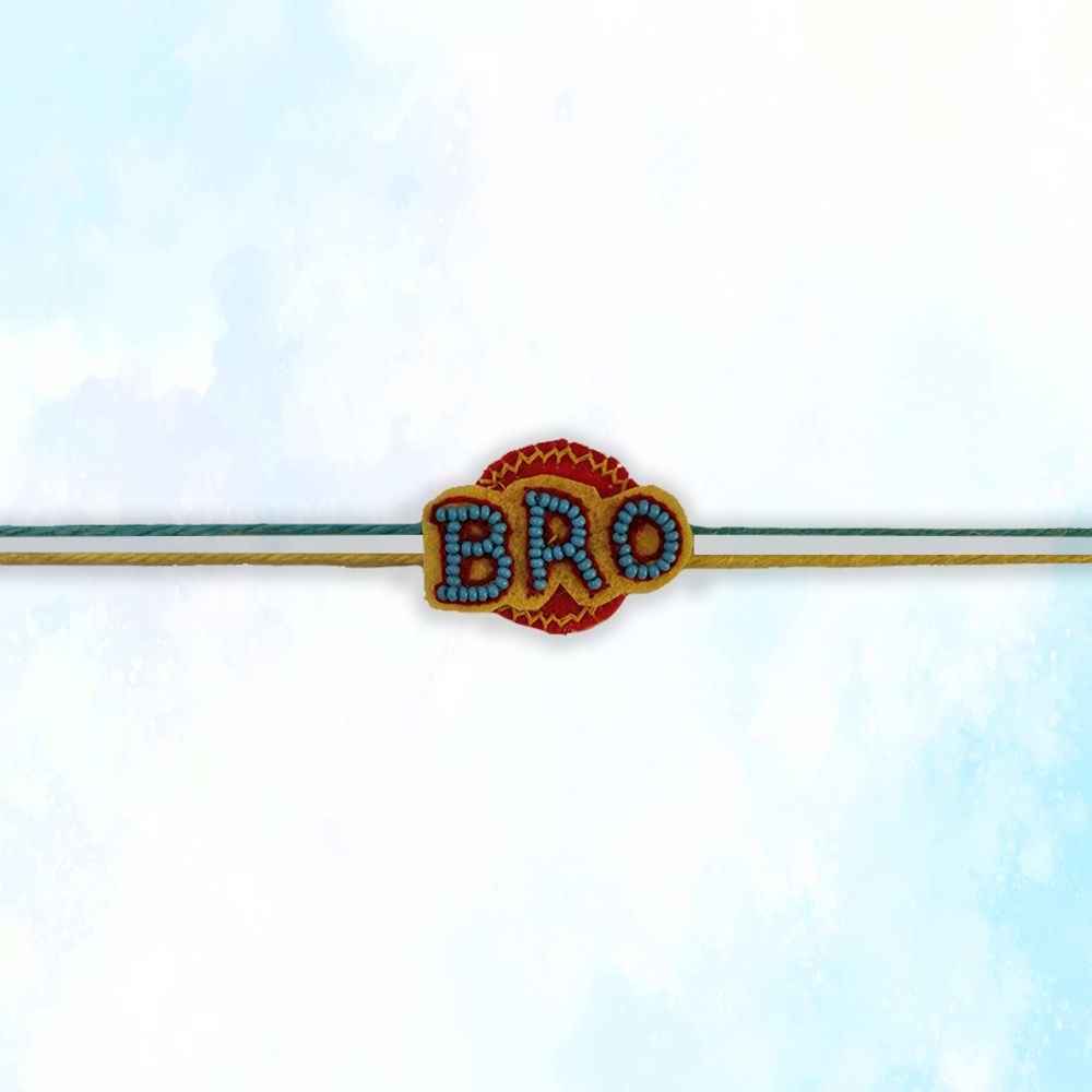 Beaded BRO Rakhi