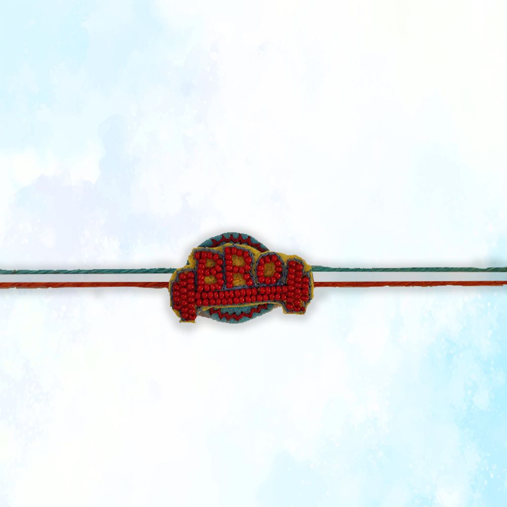 Beaded BRO Rakhi