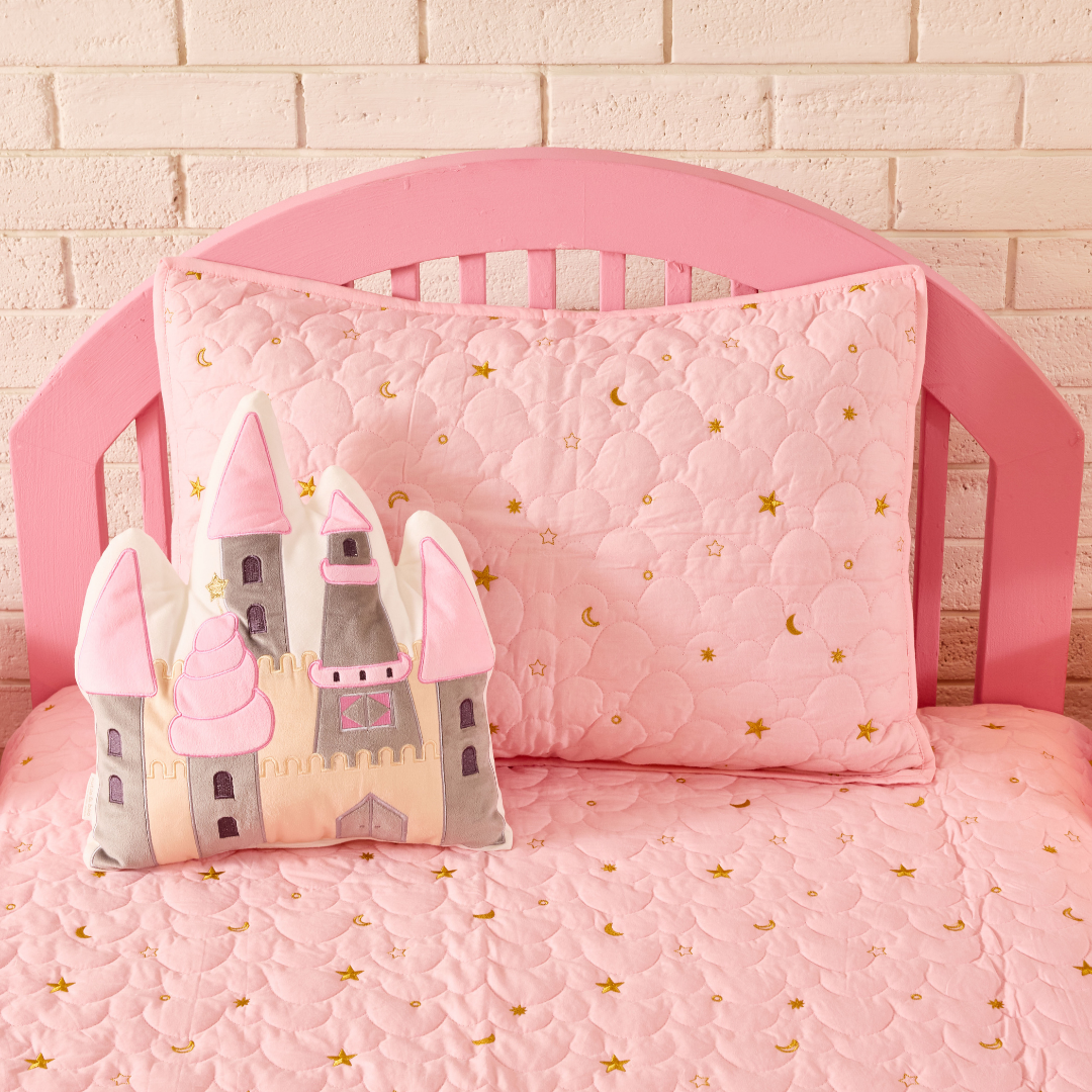 Dream A Little Dream Single / Double / King Bed Spread-Pink