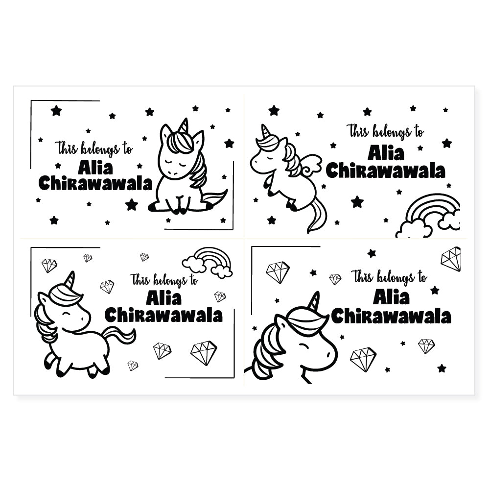 Transparent Labels - Pack of 32