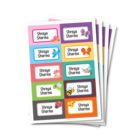 Waterproof Labels - Birds (Set Of 40)