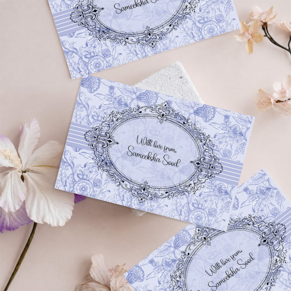 Gift Tags Rectangle - Blue Serenity - image 4