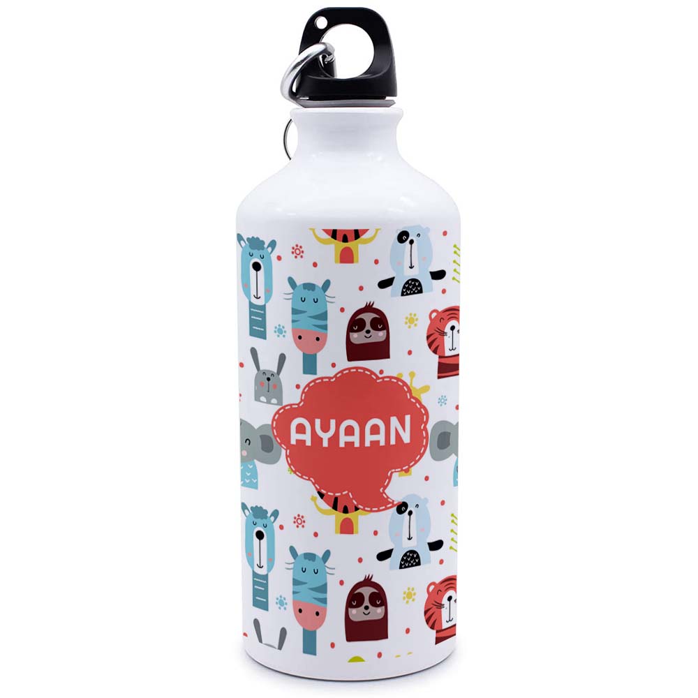 Personalised Water Bottle- Animal