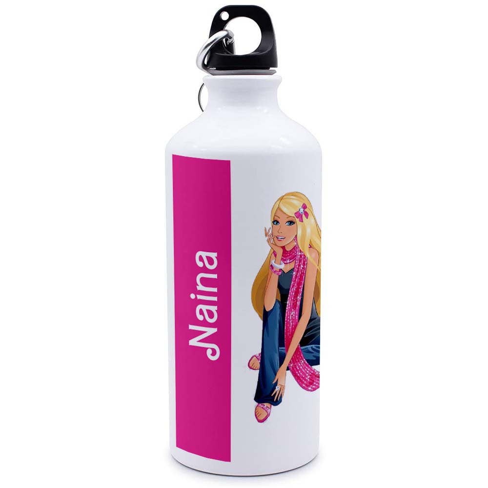 Personalised Water Bottle- Barbie