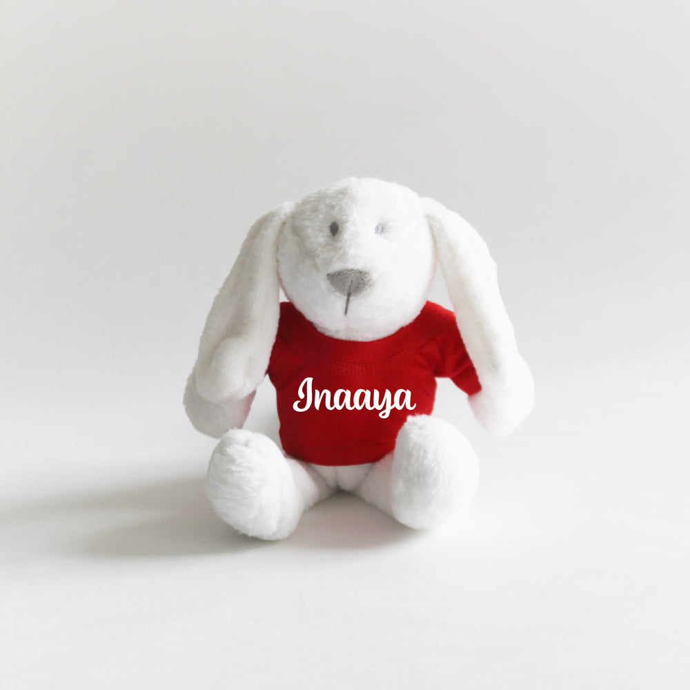 Personalised Name Bunny With Tee