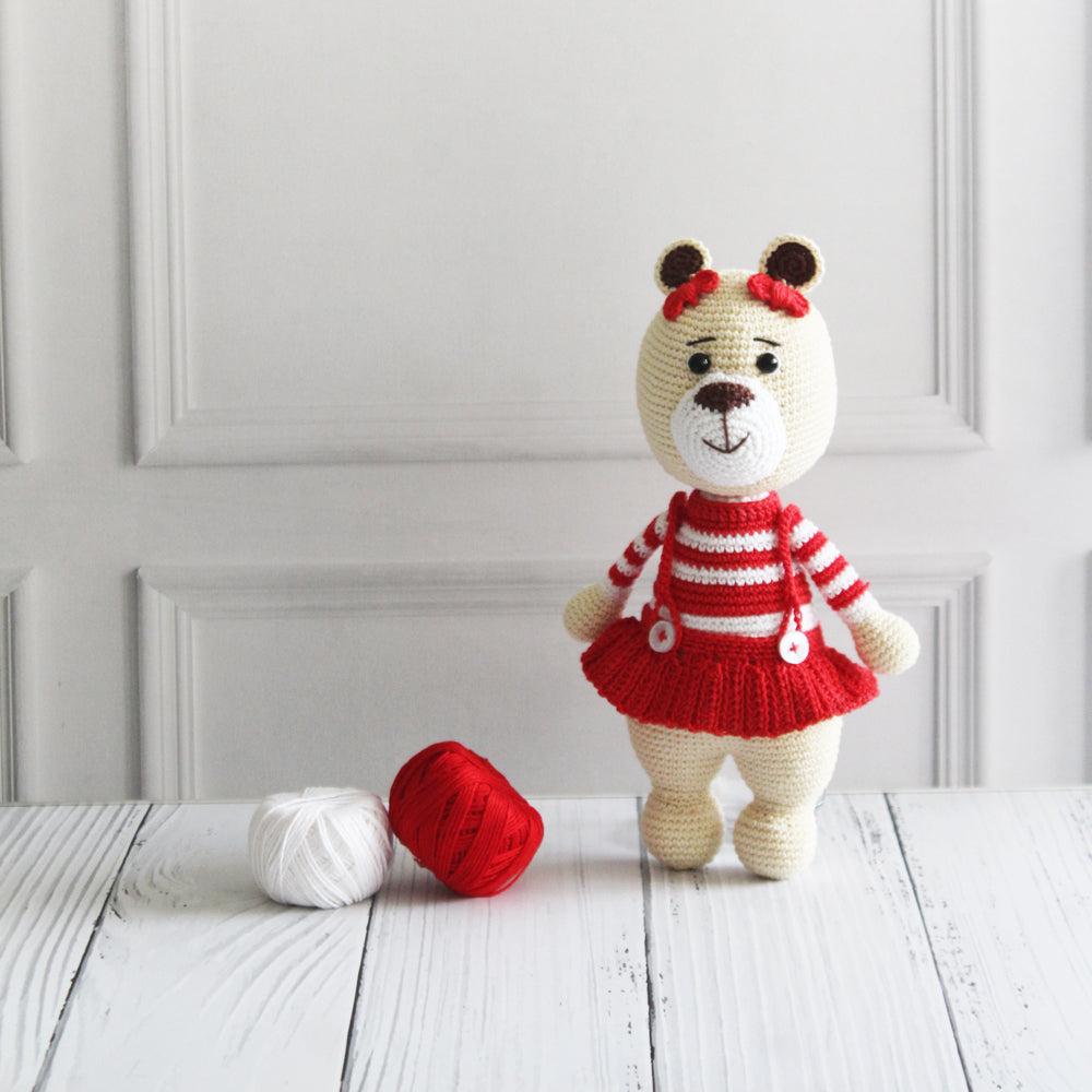 Christmas Buttercup the Bear