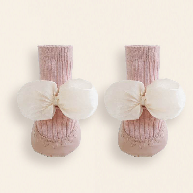 Butterfly Baby Socks - Pink