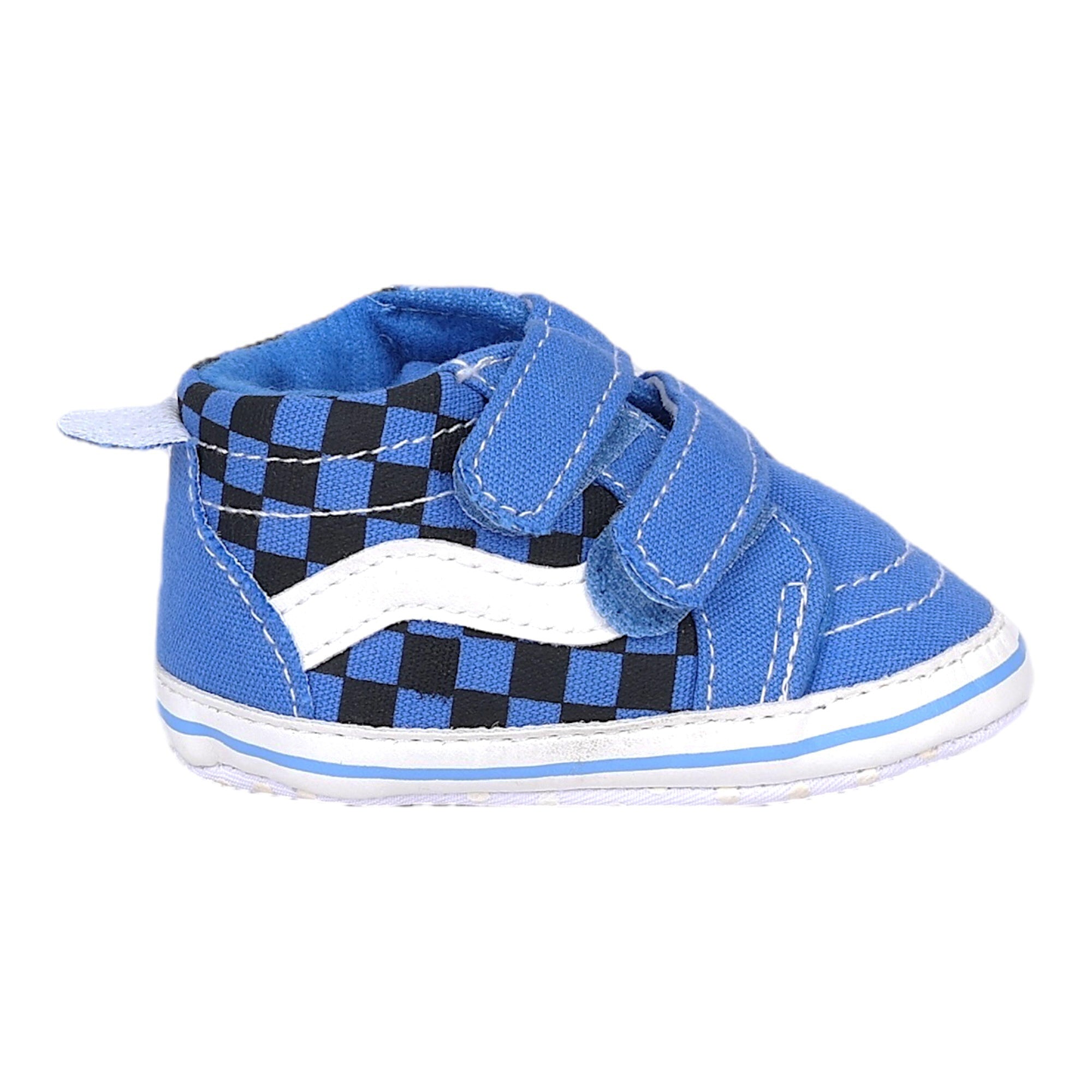 Baby Moo Stylish Casual Velcro Straps Anti-Skid Sneakers - Blue