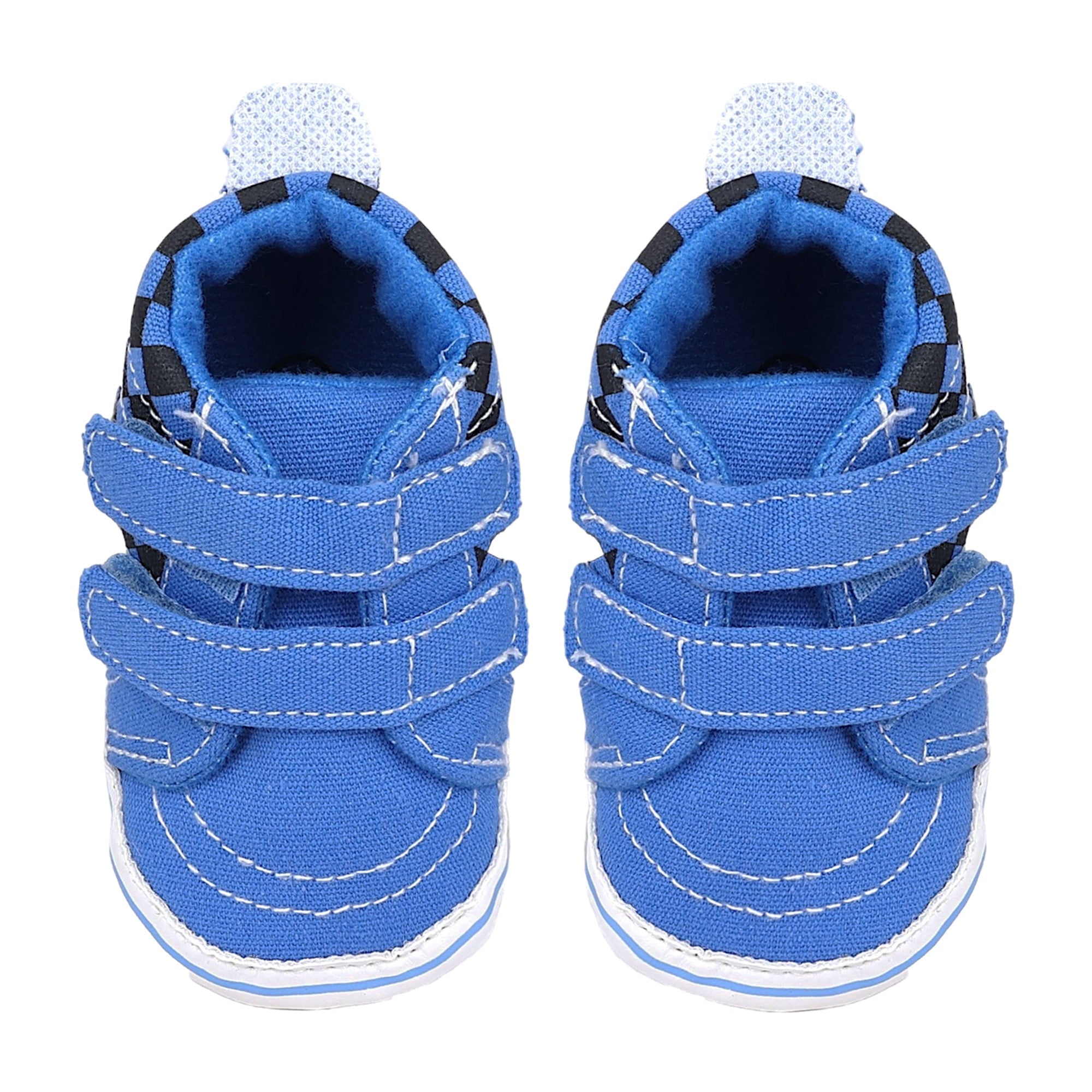 Baby Moo Stylish Casual Velcro Straps Anti-Skid Sneakers - Blue