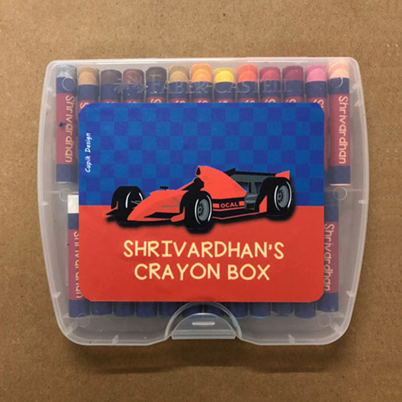 Personalised Crayon Box