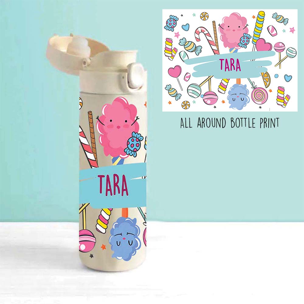 Insulated Water Bottle - Candy Land
