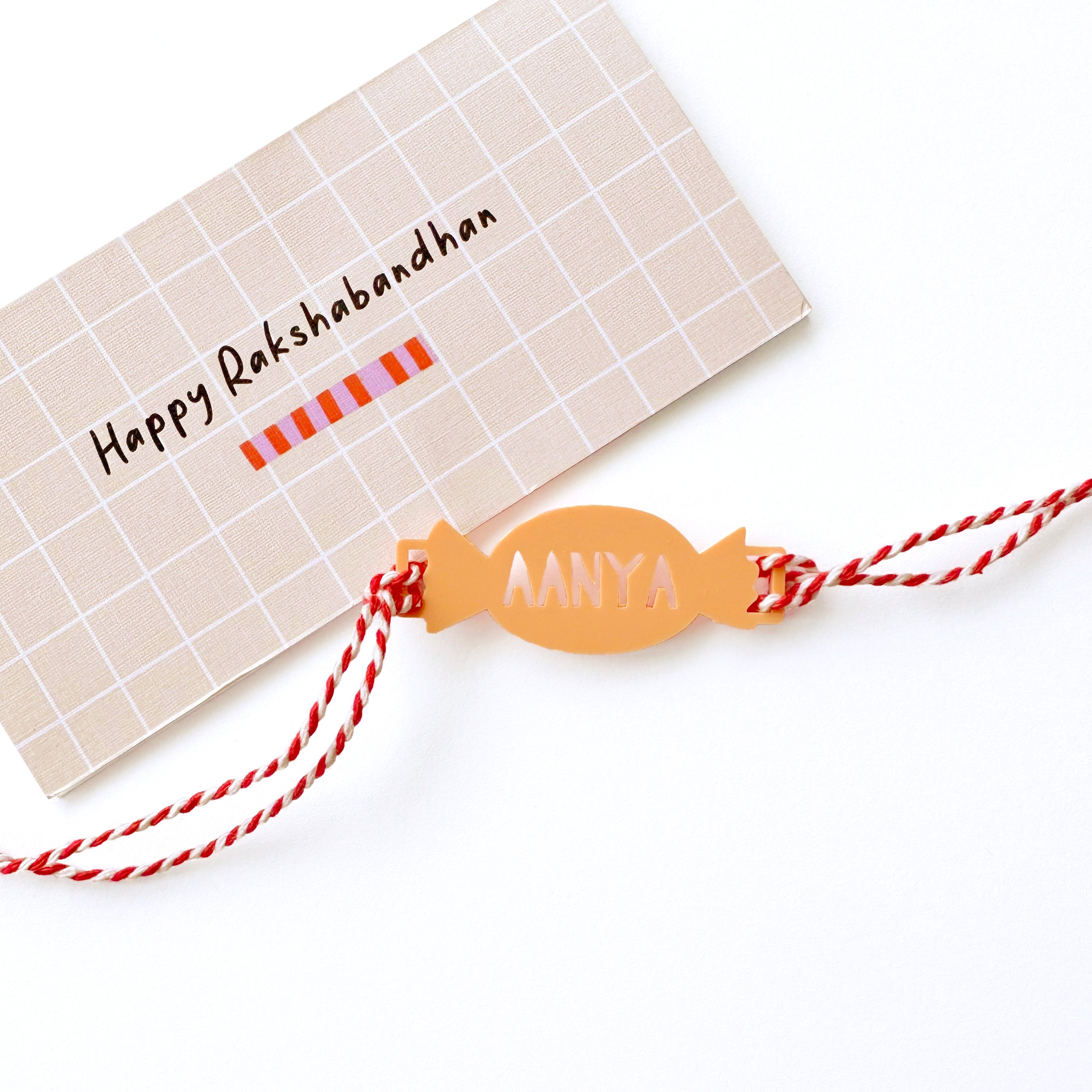 Personalised Acrylic Rakhi