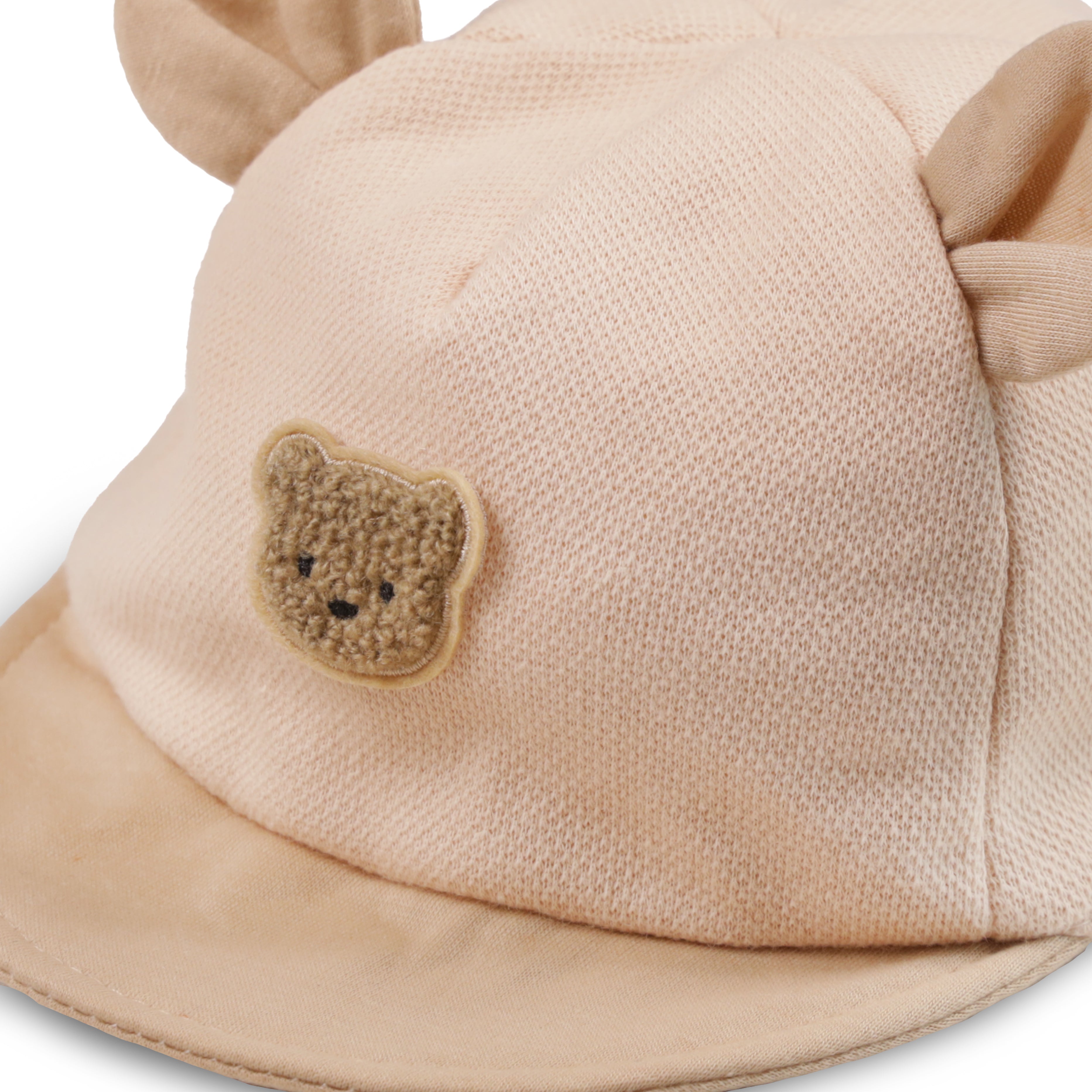 Little Cream Bear Cap