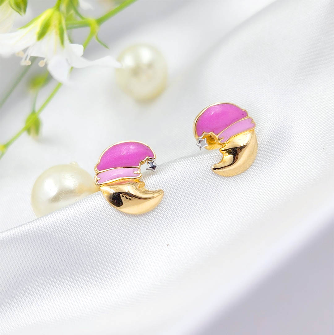 Cappy Moon Earrings