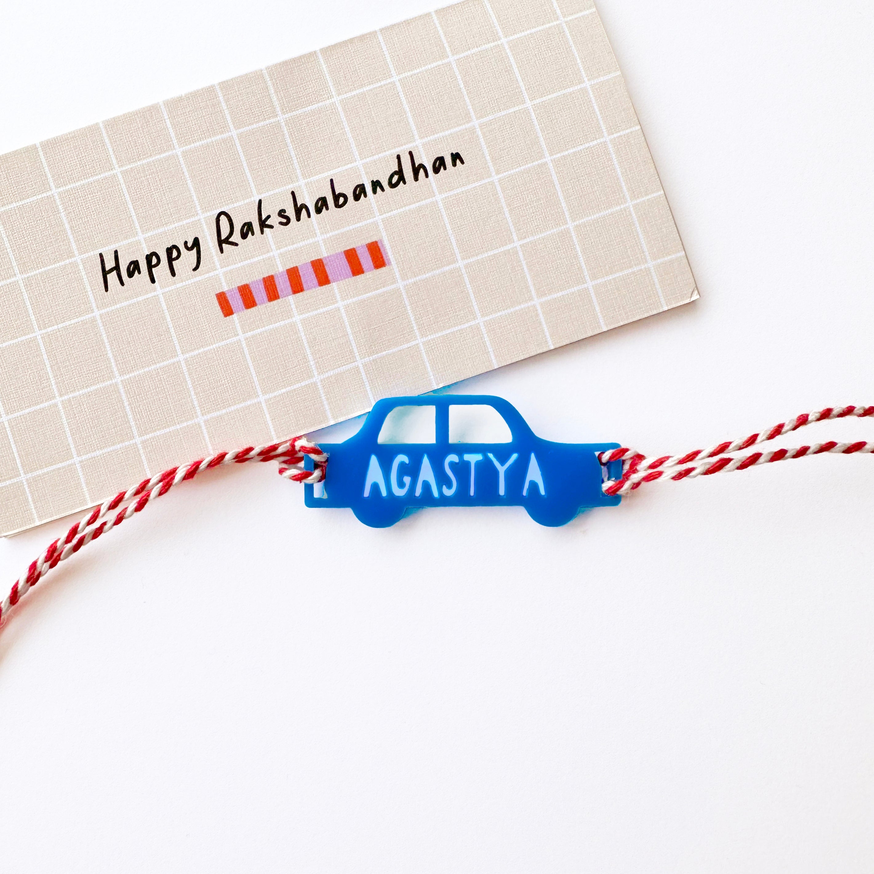 Personalised Acrylic Rakhi