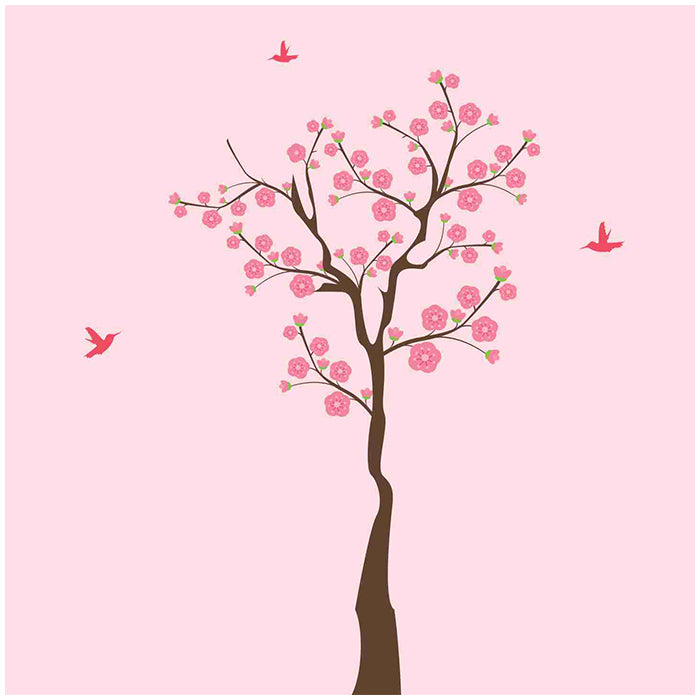 Cherry Blossom Tree Wall Sticker