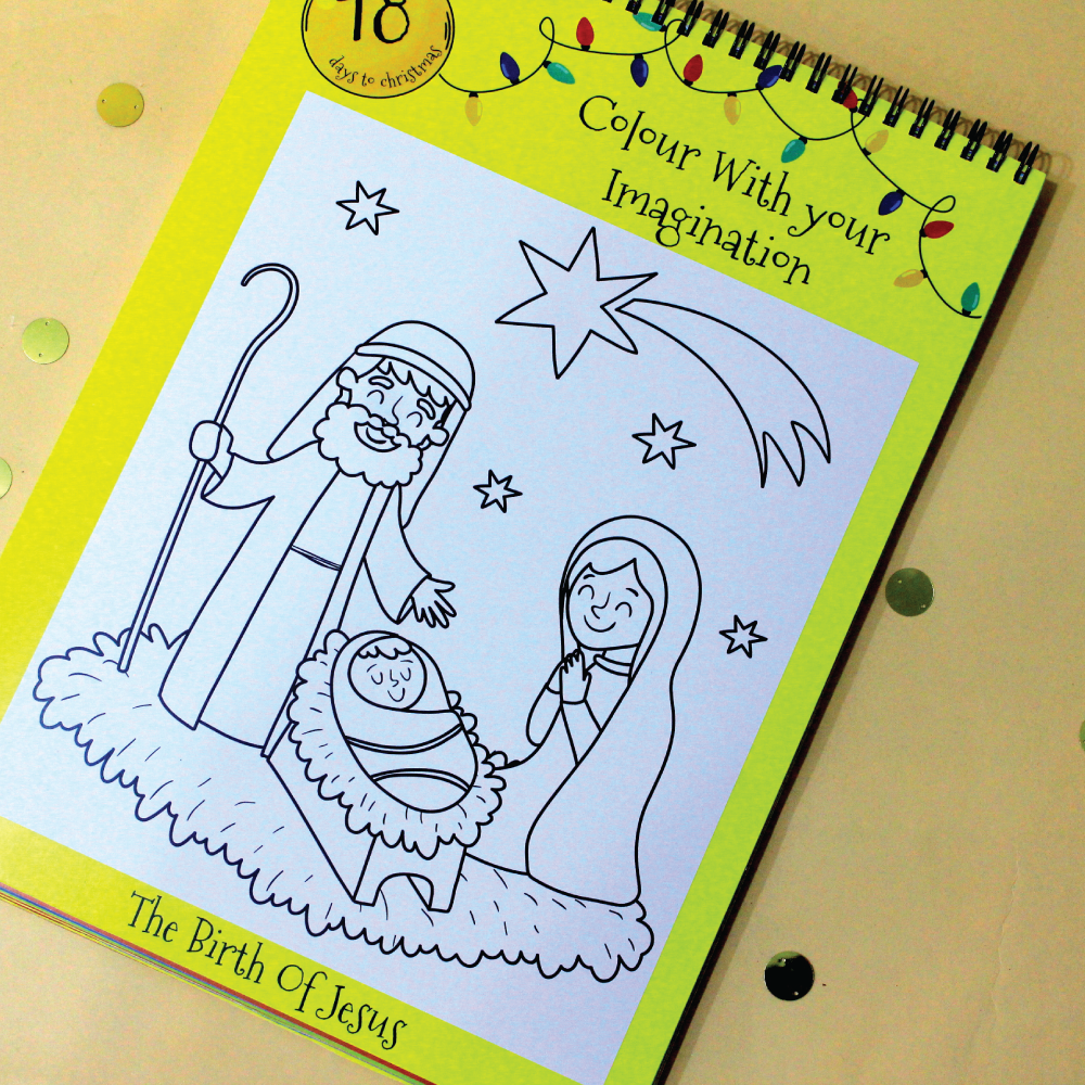 Countdown To Christmas Activity Book