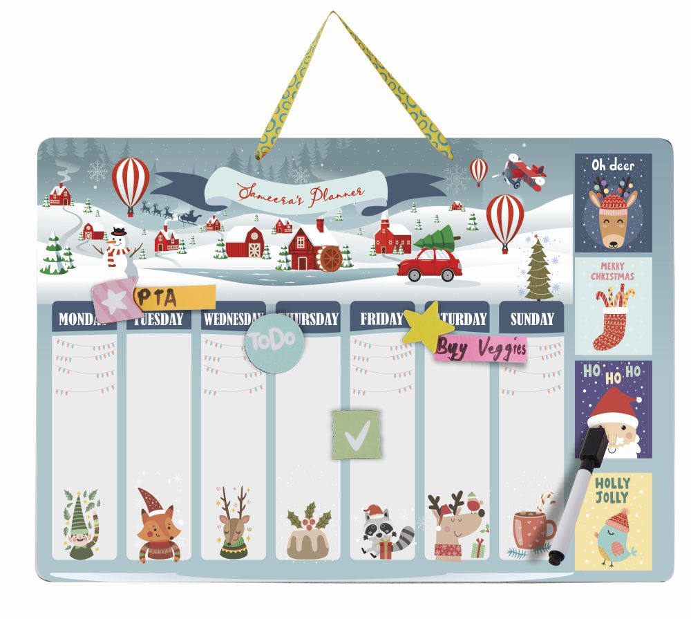 Magnetic Planner - Christmas