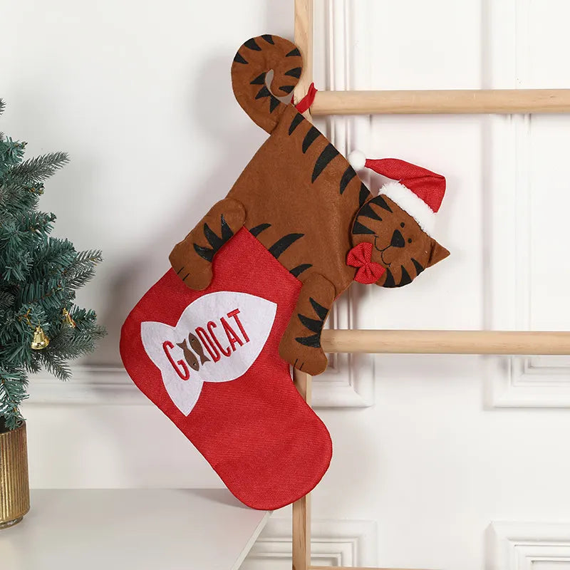 Pet Stocking (Set of 2) - Good Cat & Good Dog