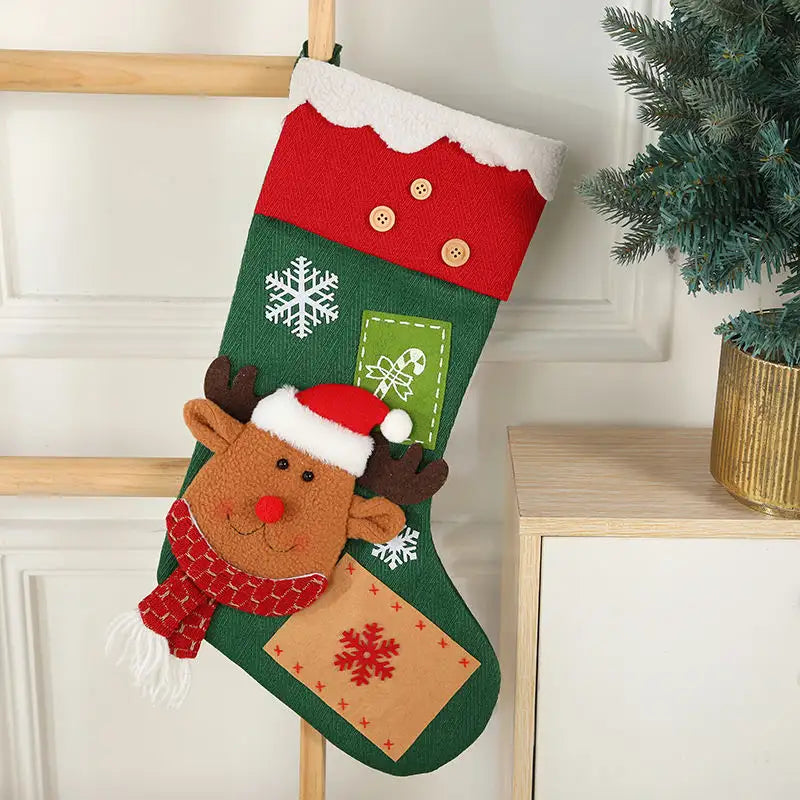 Babble Wrap Snowflake Serenade Stocking